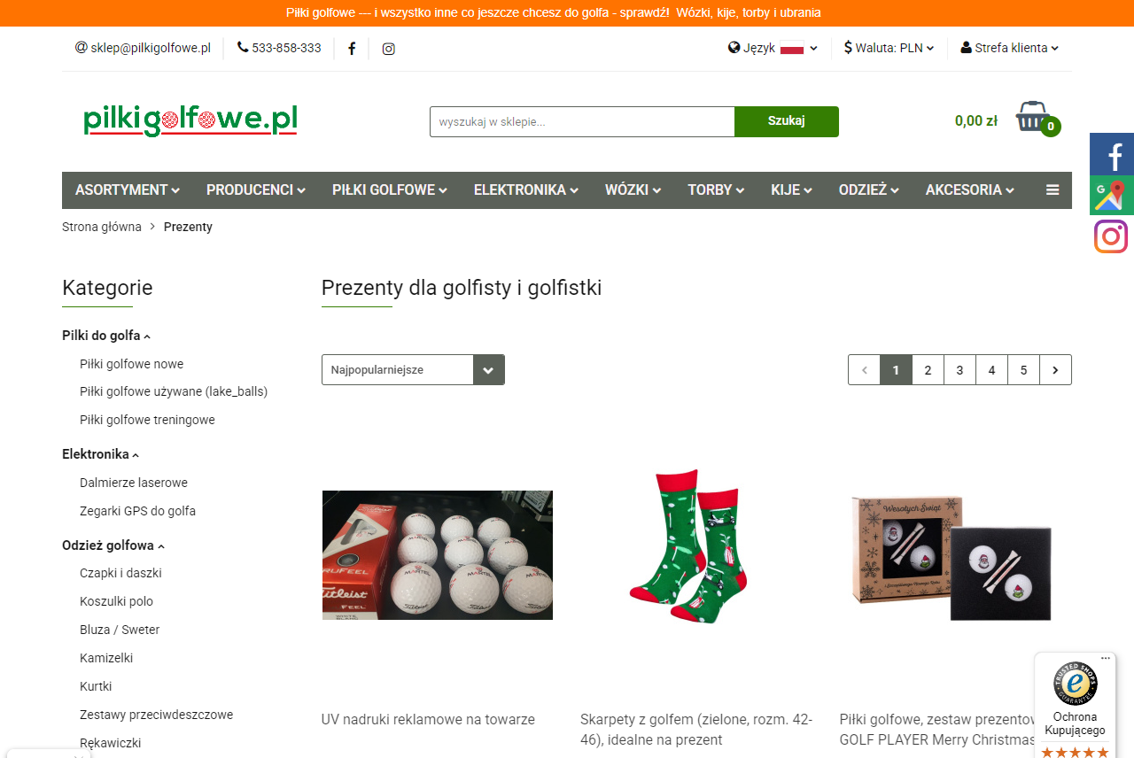 TOP 5 uniwersalnych prezentów dla golfisty, które zawsze się sprawdzają