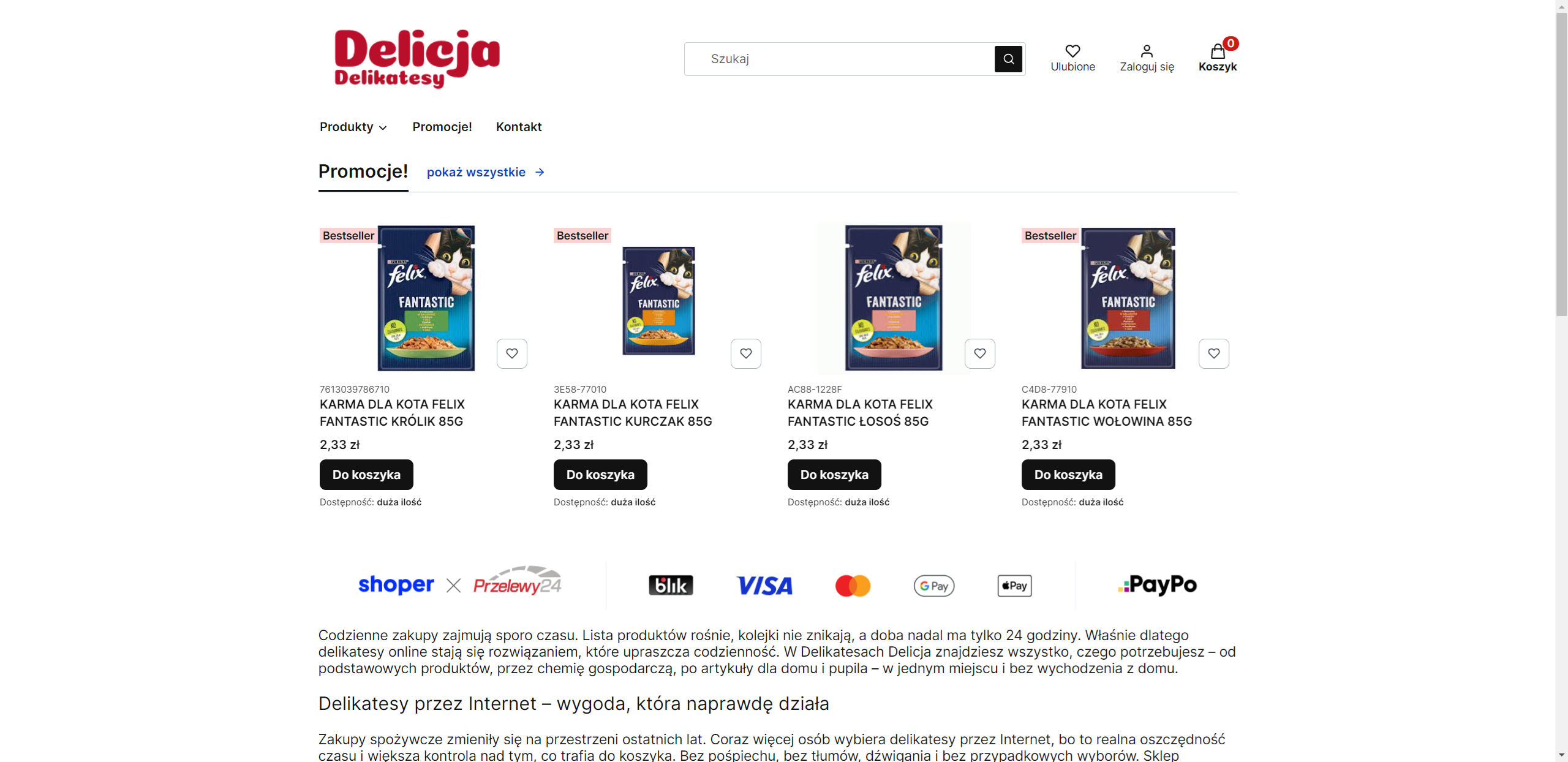 Jak wybrać delikatesy online do codziennych zakupów spożywczych?