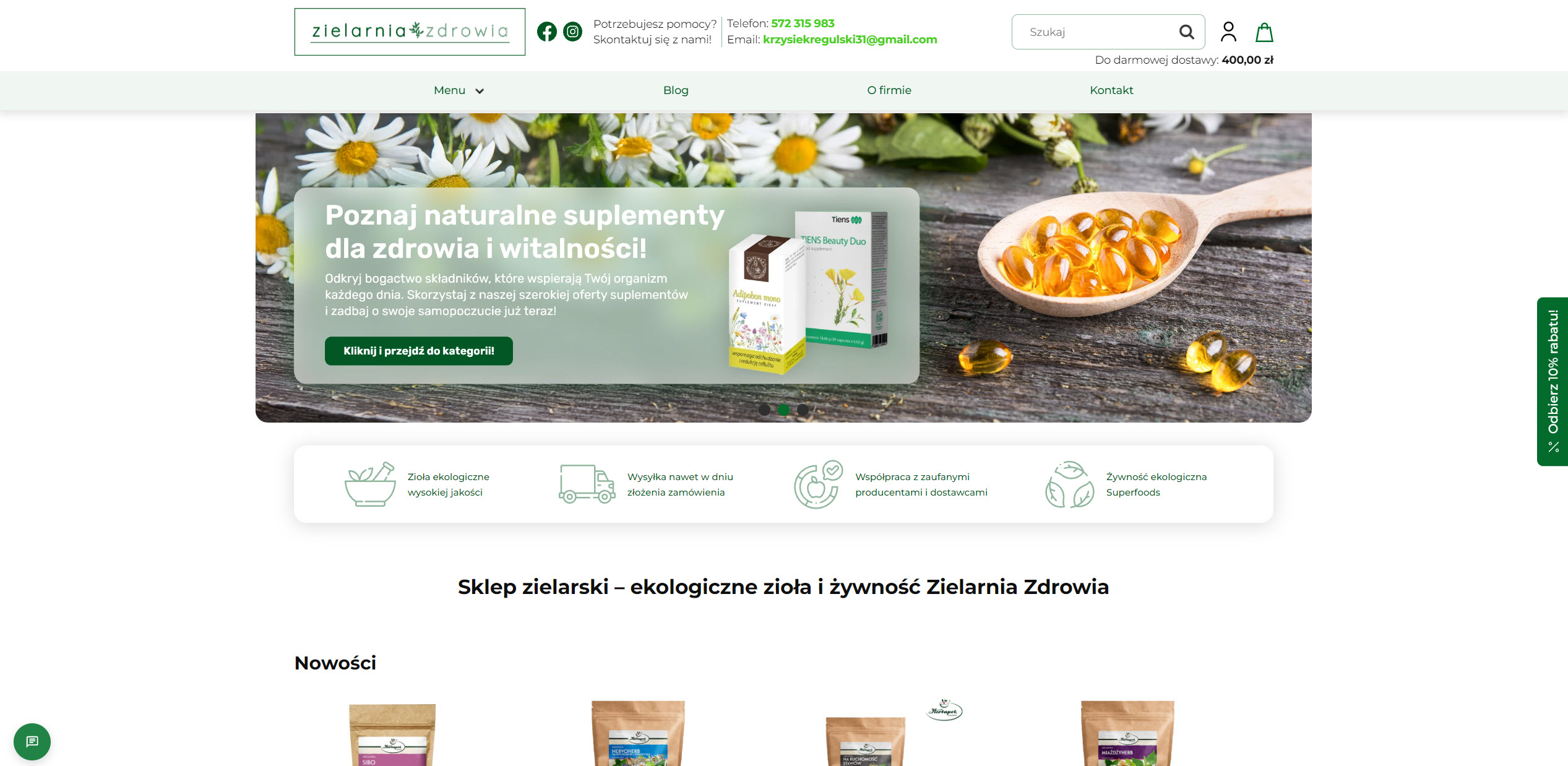 Świadome zakupy produktów roślinnych - na jakie informacje warto zwrócić uwagę w sklepie zielarskim?