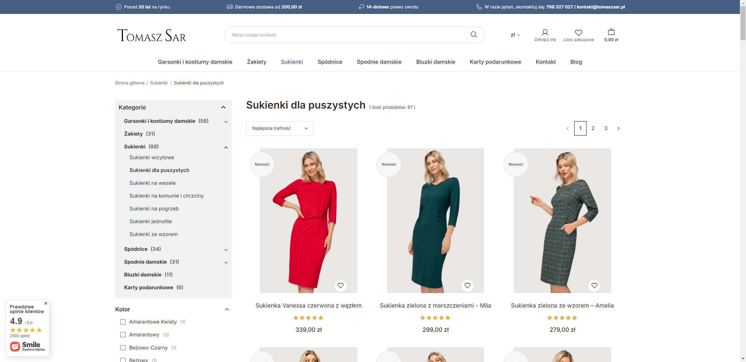 Jakie sukienki dla puszystych sprawdzą się lepiej na co dzień, a jakie na wesele?