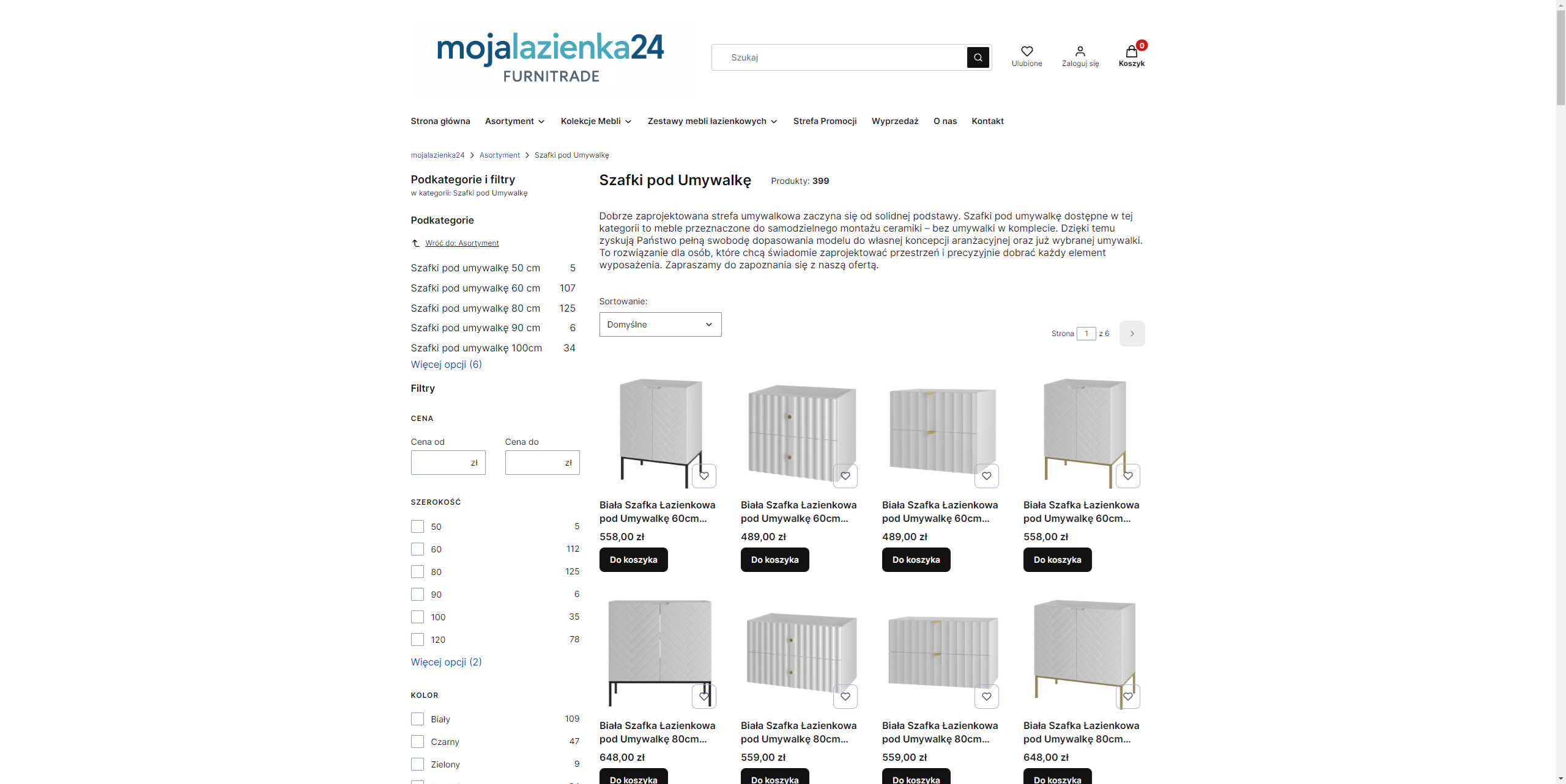 Szafka pod umywalkę wisząca czy stojąca? Które rozwiązanie lepiej sprawdzi się w łazience?