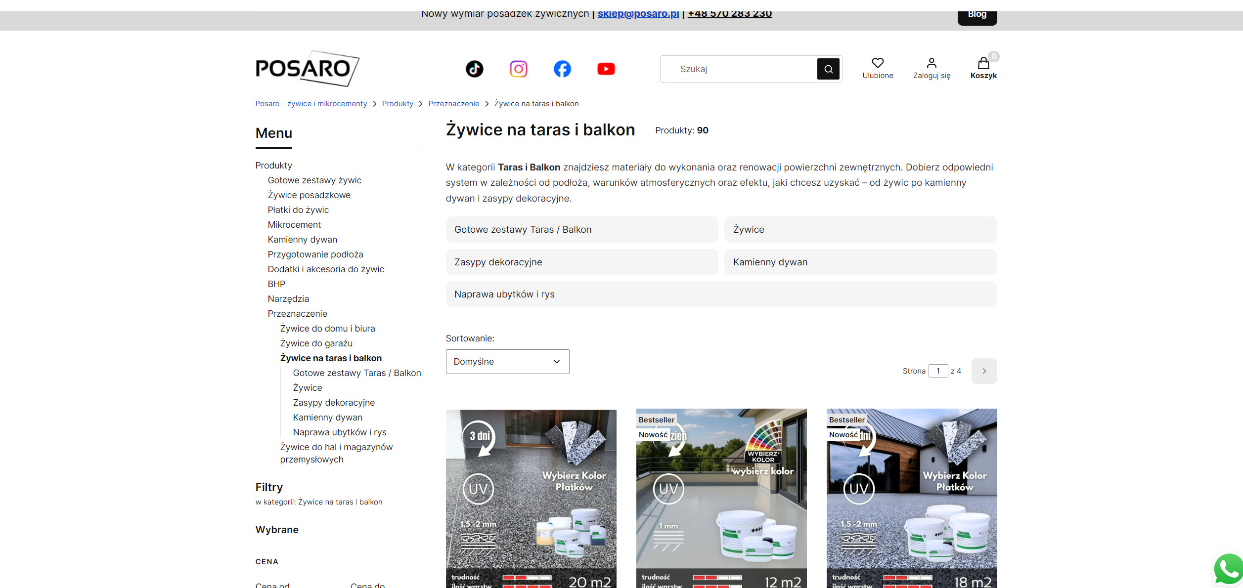 Jakie są rodzaje żywic na taras i czym różnią się pod względem właściwości?