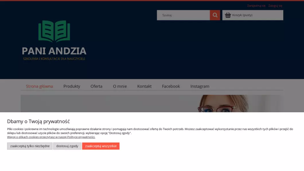 Szkolenia, konsultacje dla nauczycieli, rady pedagogicznej | Pani Andzia